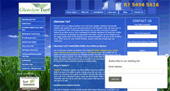 Desktop Screenshot of glenviewturf.com.au